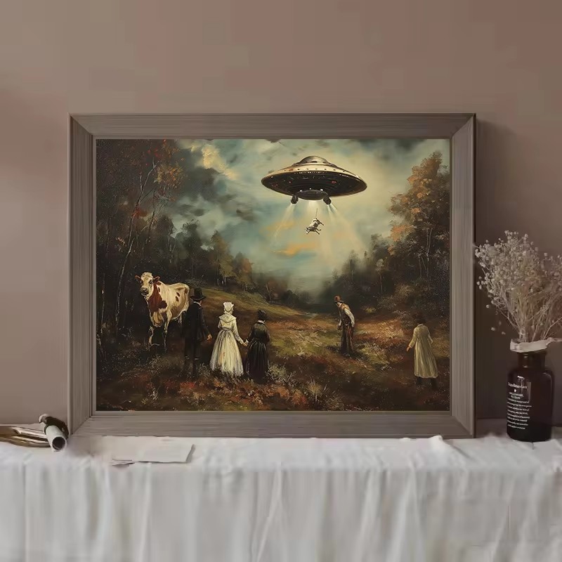 Vintage Surrealische Lustige V – Star Map Poster Bewertung und Preis